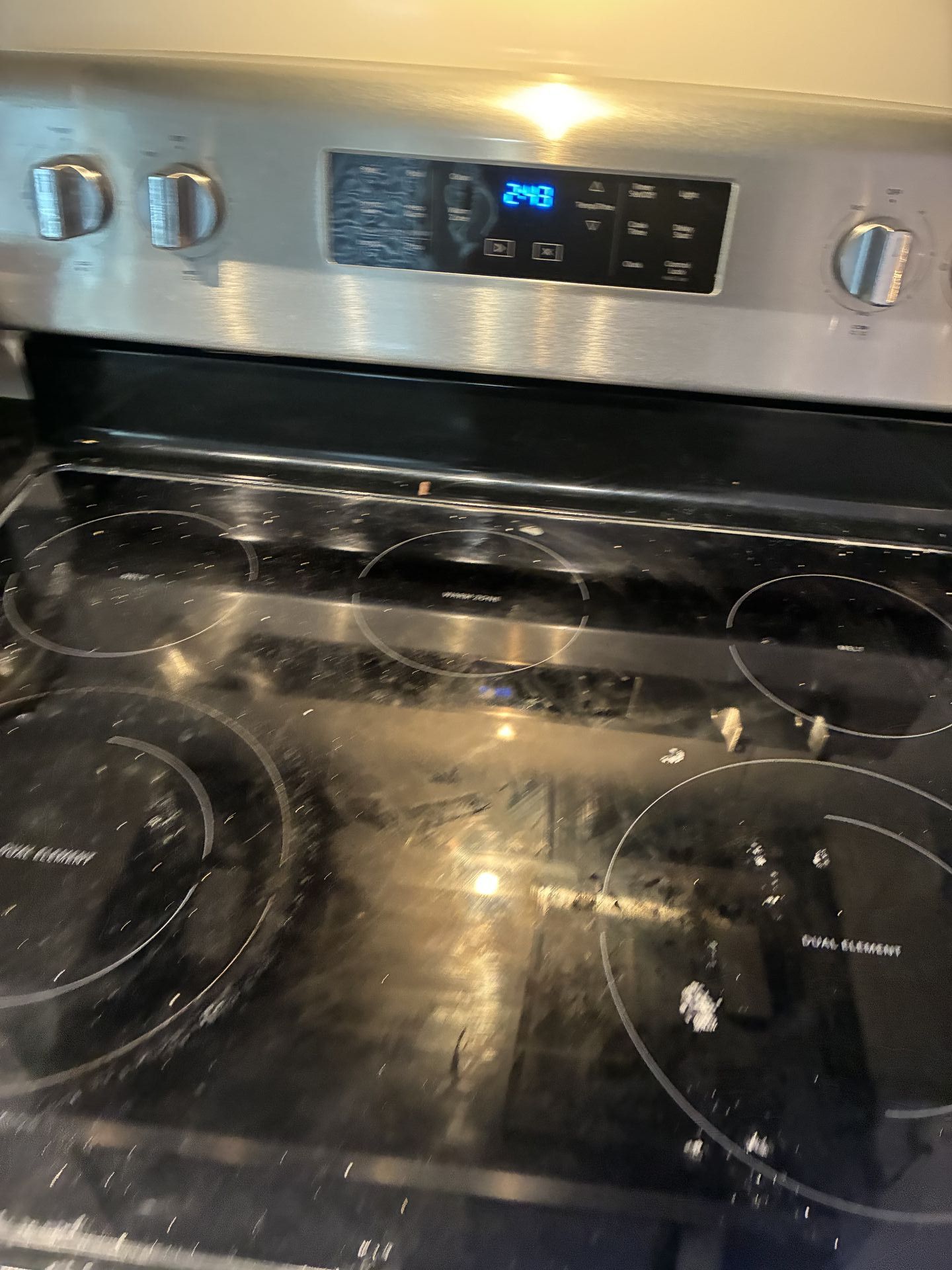 Before and after - before